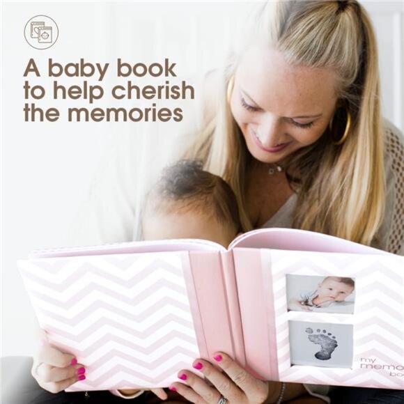Baby Memory Book, First 5 Years Baby Milestone Book, Pregnancy - Picture 3 of 7